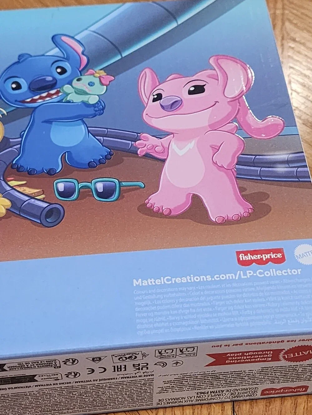 NIB Fisher-Price Little People Collector Disney Stitch & Cousins Set